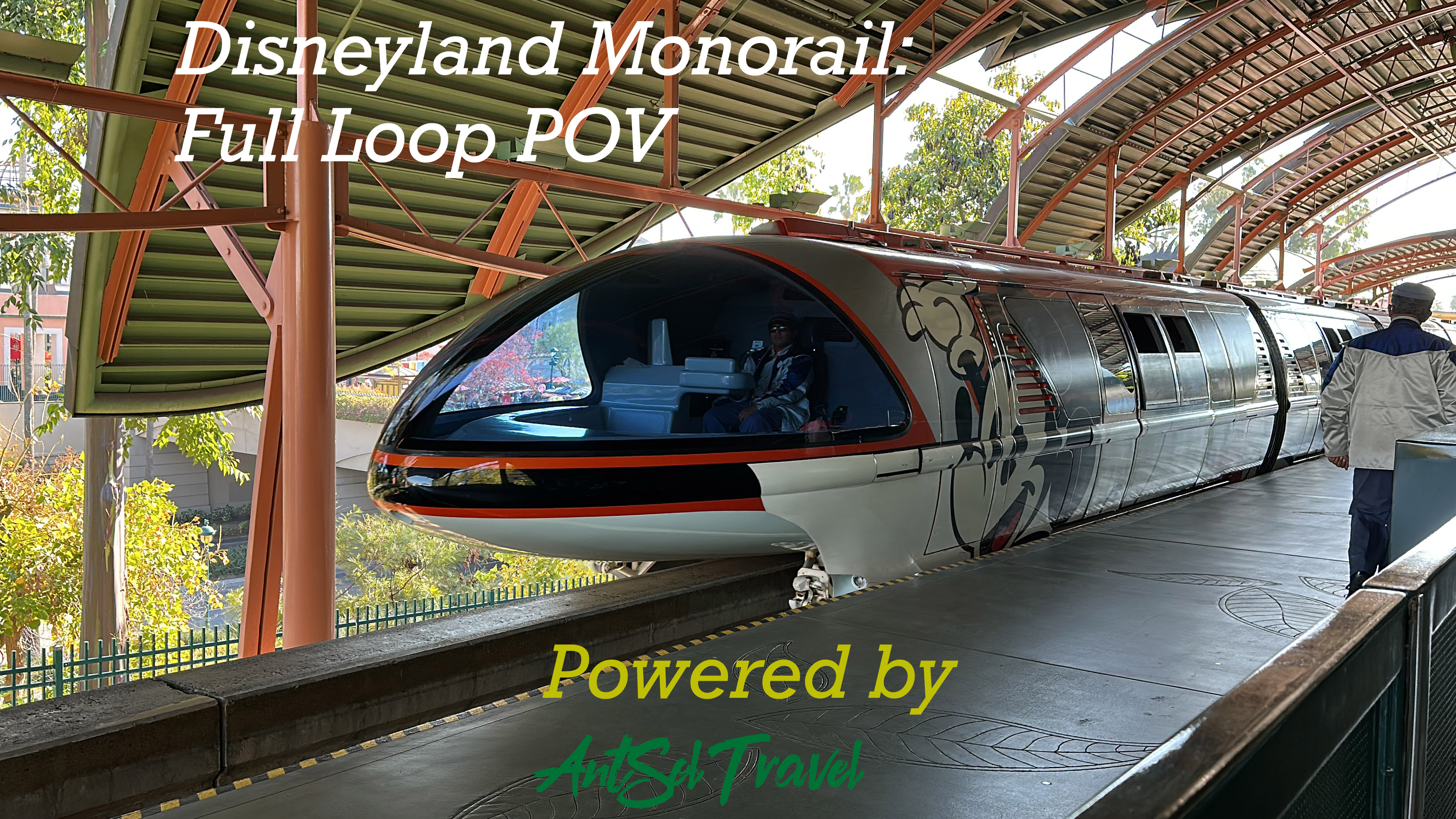 Disneyland Monorail: Full Loop POV