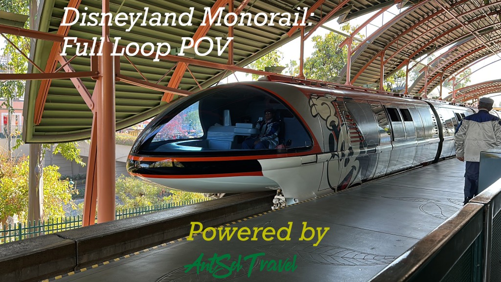 Disneyland Monorail: Full Loop POV