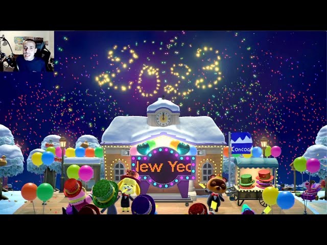 Celebrated New Years Early In Animal Crossing New Horizons