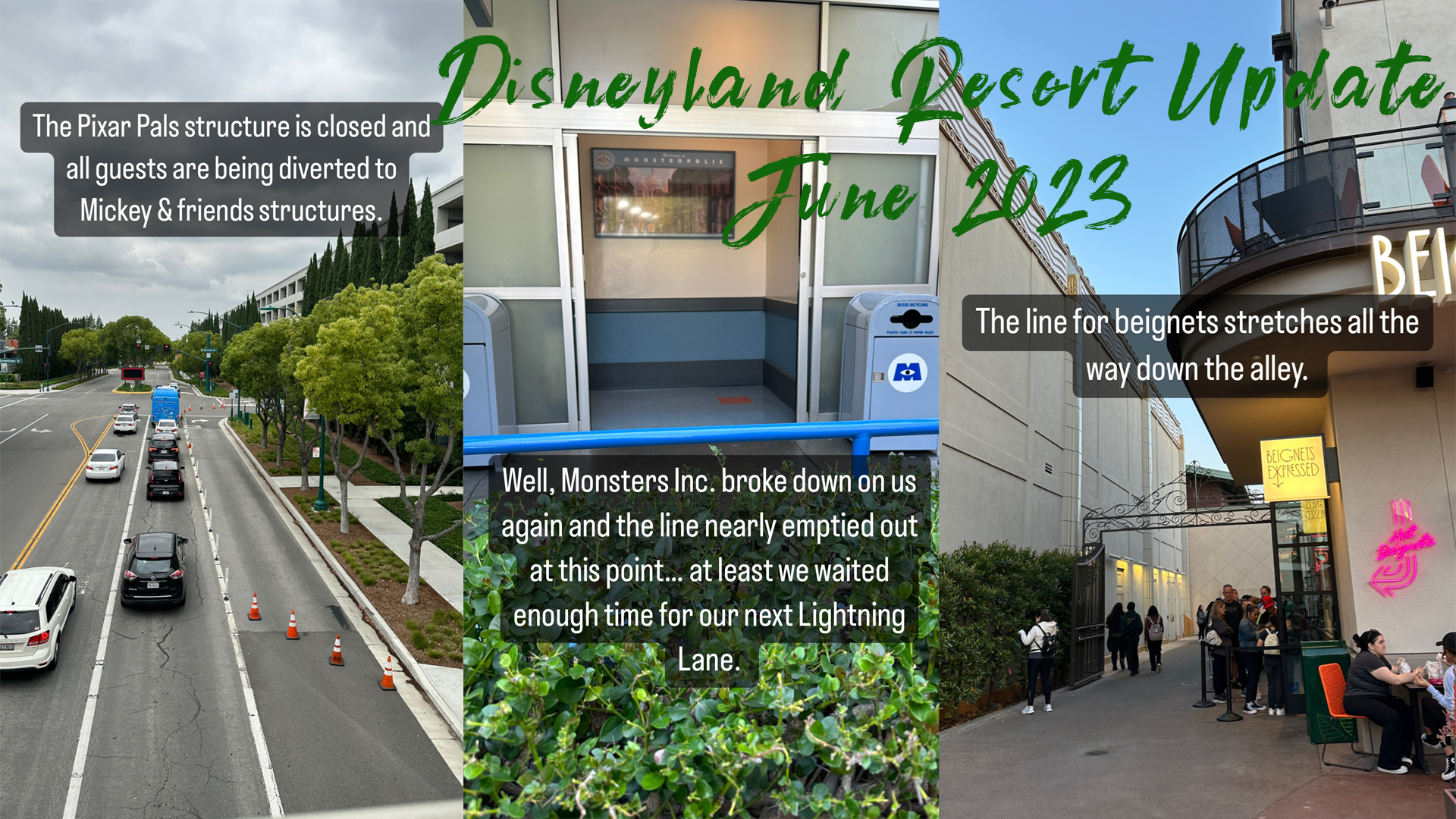 A Quick June 2023 Disneyland Resort Update & a Change in My Video Production Process
