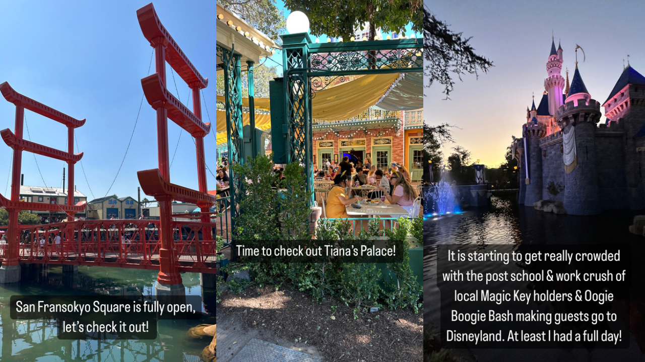 San Fransokoyo Square, Tiana’s Palace, and Disneyland Resort Walkthrough September 2023 Update