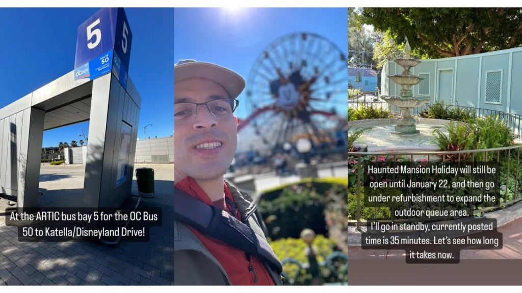 Refurbishmentland & Taking the OCBus to Disneyland!: Disneyland January 2024&nbsp;Update